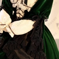 ローゼンメイデン 翠星石 衣装｜高再現ゴシックドレスで撮影映え、イベントに最適 - 3枚目の画像（サムネイル）