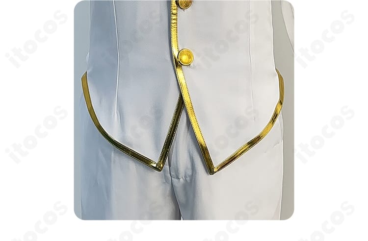 裾の装飾ディテール。シンプルで洗練されたラインが全体のバランスを整える。