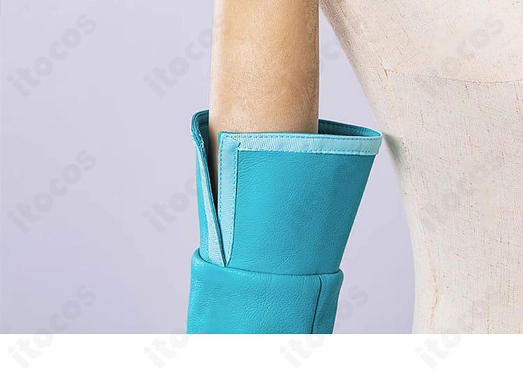 魔法少女にあこがれて 姉母ネモ 手袋の装飾ディテール。指先の形状とアクセントを近接で撮影。