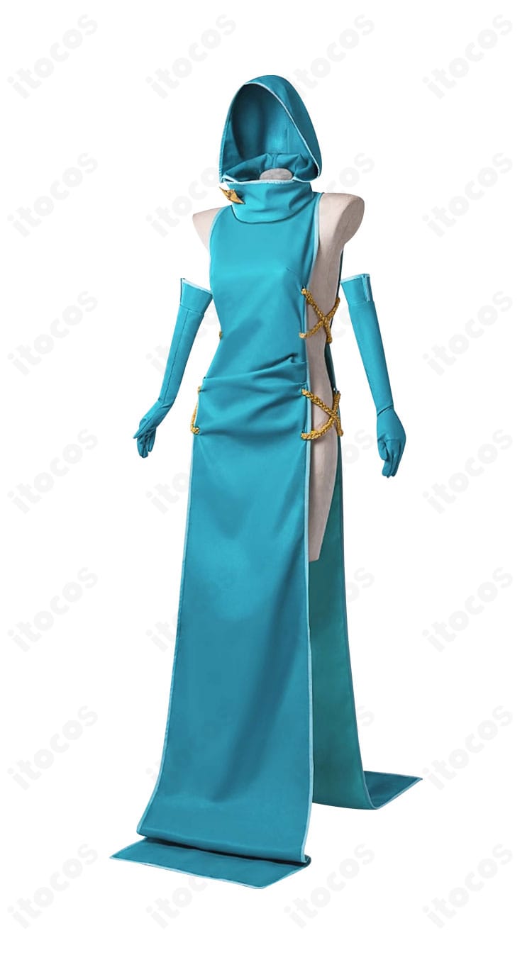 魔法少女にあこがれて 姉母ネモ コスチューム右側面。袖口や側面装飾のバランスを確認。