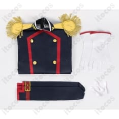 魔都精兵のスレイブ 大川村寧 コスプレ衣装 高再現ワンピース｜エレガントで写真映え、イベントにも最適 - 6枚目の画像（サムネイル）