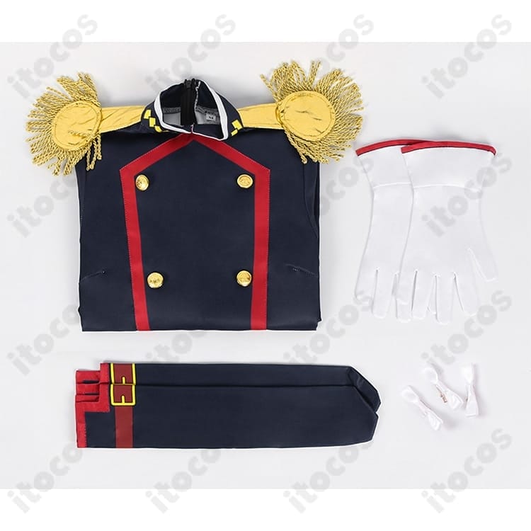 魔都精兵のスレイブ 大川村寧 コスプレ衣装 高再現ワンピース｜エレガントで写真映え、イベントにも最適 - 6枚目の画像