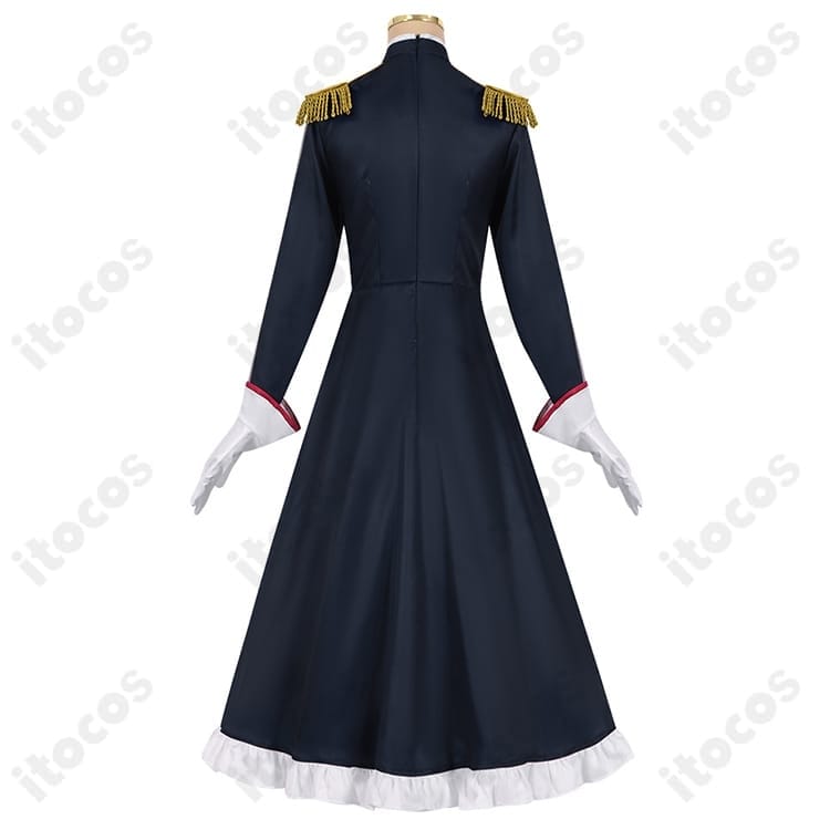 魔都精兵のスレイブ 大川村寧 コスプレ衣装 高再現ワンピース｜エレガントで写真映え、イベントにも最適 - 3枚目の画像