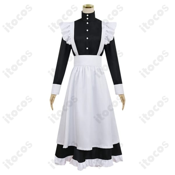 魔都精兵のスレイブ 大川村寧 メイド衣装｜高再現度でイベント・撮影に最適