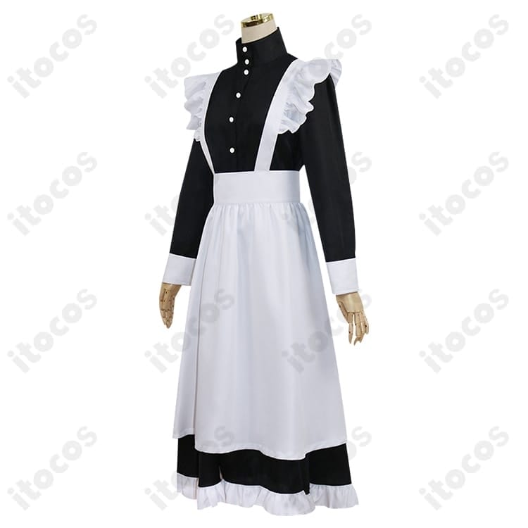 魔都精兵のスレイブ 大川村寧 メイド衣装｜高再現度でイベント・撮影に最適 - 2枚目の画像