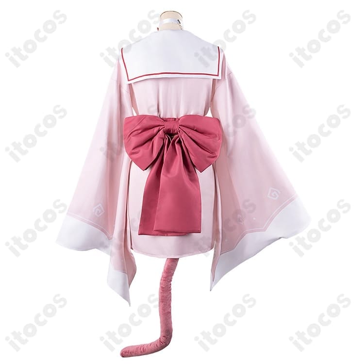 ブルーアーカイブ 百鬼夜行 モブ制服 着物風セーラー｜高再現で快適、イベント・撮影に最適 - 5枚目の画像