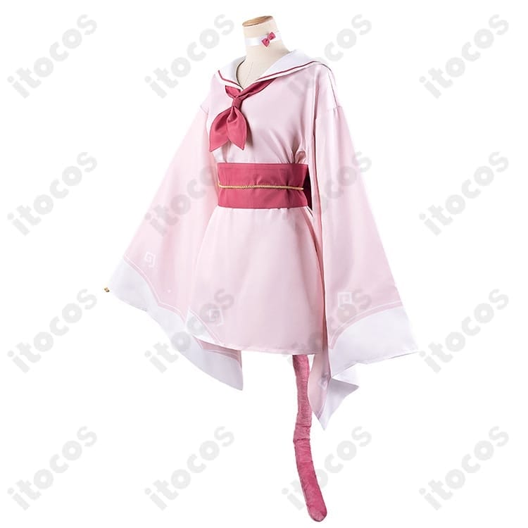 ブルーアーカイブ 百鬼夜行 モブ制服 着物風セーラー｜高再現で快適、イベント・撮影に最適 - 2枚目の画像