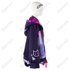 紫咲シオン 新衣装 コスプレ衣装｜高再現で動きやすく、イベントと撮影に最適 - 4枚目の画像（サムネイル）