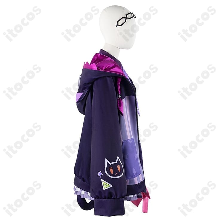 紫咲シオン 新衣装 コスプレ衣装｜高再現で動きやすく、イベントと撮影に最適 - 4枚目の画像