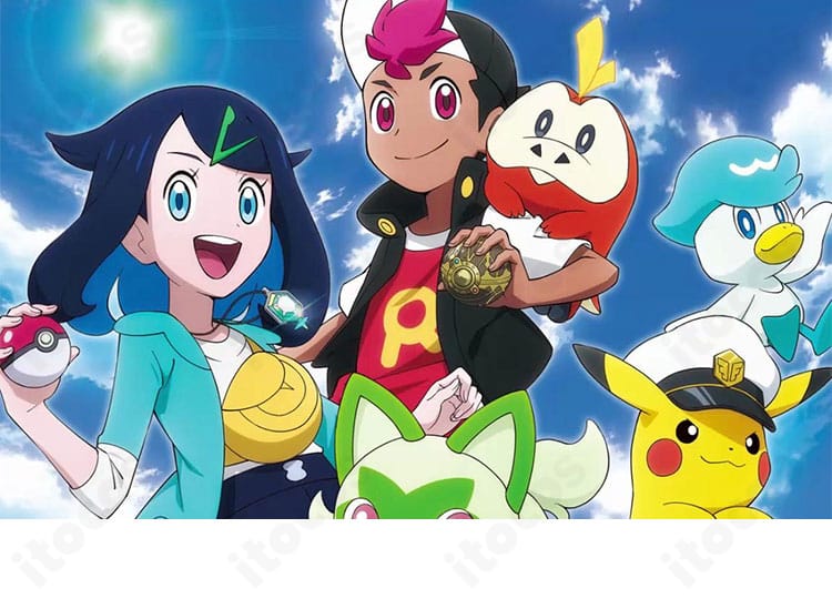 ポケットモンスター リコ 私服コスプレ衣装の役柄イメージ。日常感のある私服スタイルを高再現で表現。