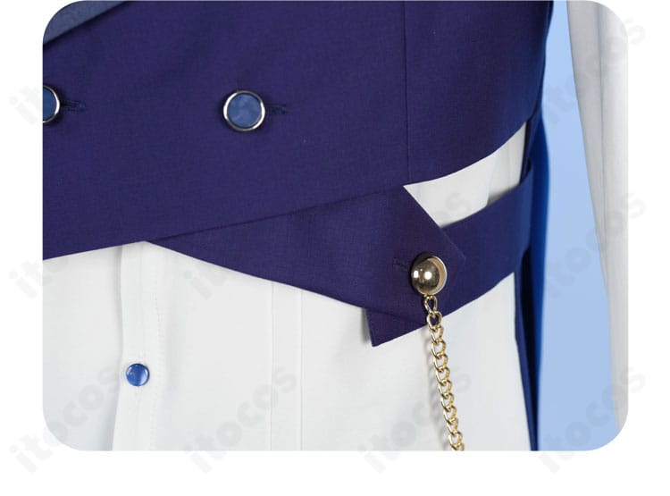 氷鷹北斗 Faraway MV衣装の裾装飾。コート裾の意匠と縁取りの仕上がり。