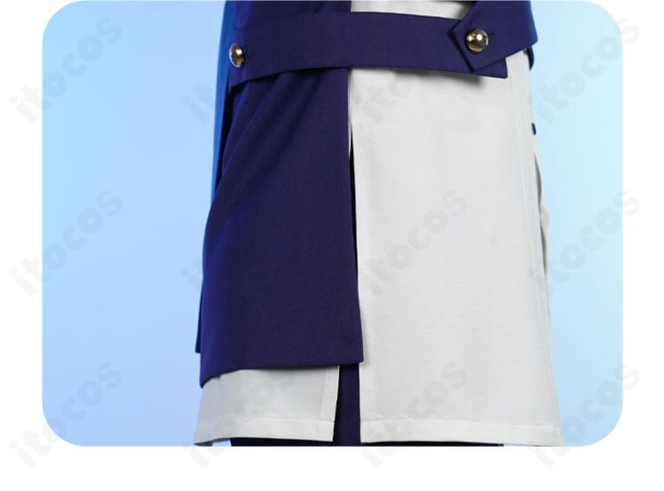 氷鷹北斗 Faraway MV衣装の側面ディテール。全体バランスと立体感を捉えたカット。