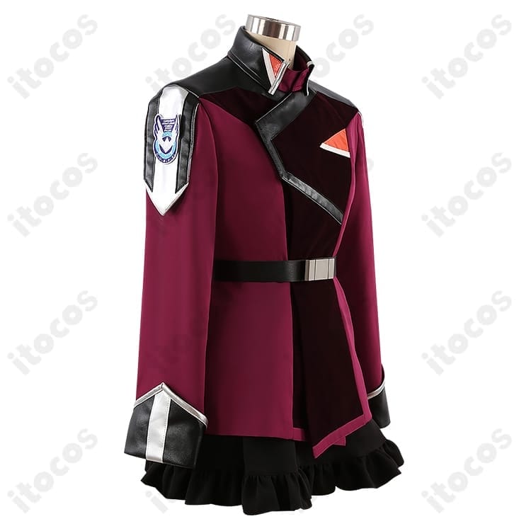 機動戦士ガンダムSEED FREEDOM アグネス・ギーベンラート 制服風コスプレ衣装｜高再現でイベント快適 - 2枚目の画像