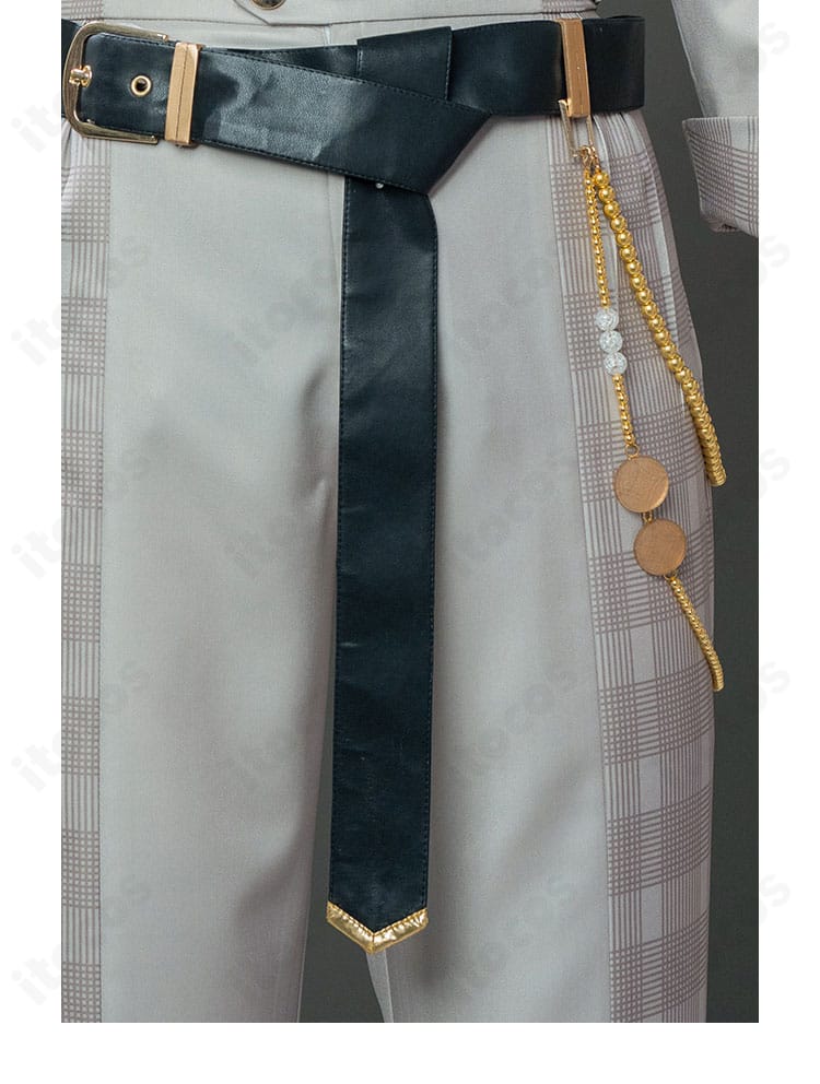 蓮巳敬人 フィーチャースカウト敬人編2 MV衣装の腰ベルト装飾ディテール