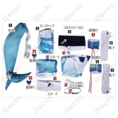 がうる・ぐら 正月衣装コスプレ｜和装ミックスで高再現、軽やかでイベント向き - 4枚目の画像（サムネイル）