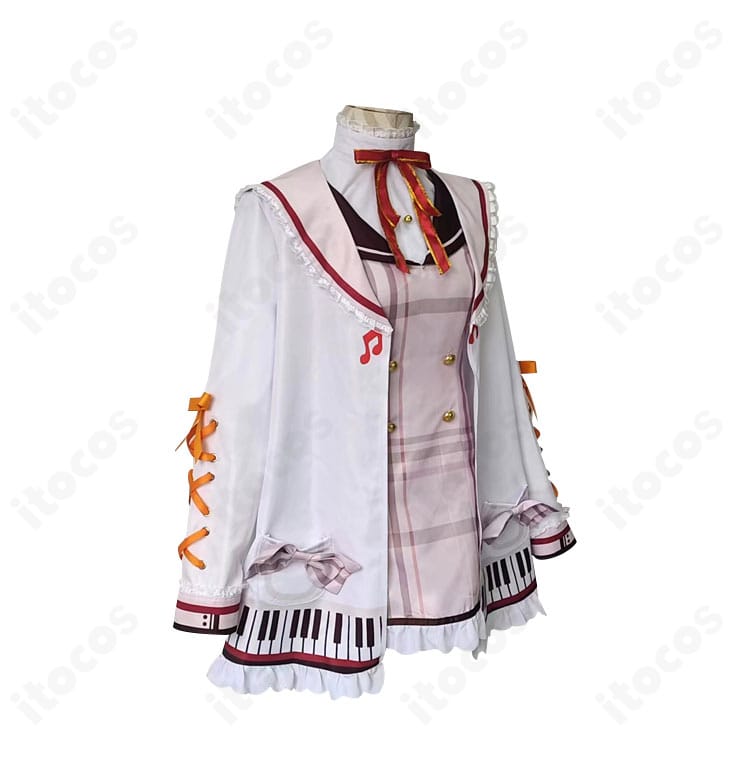 音乃瀬奏 コスプレ衣装の側面装飾ディテール。縫製ラインや装飾位置の整い具合が分かるクローズアップ