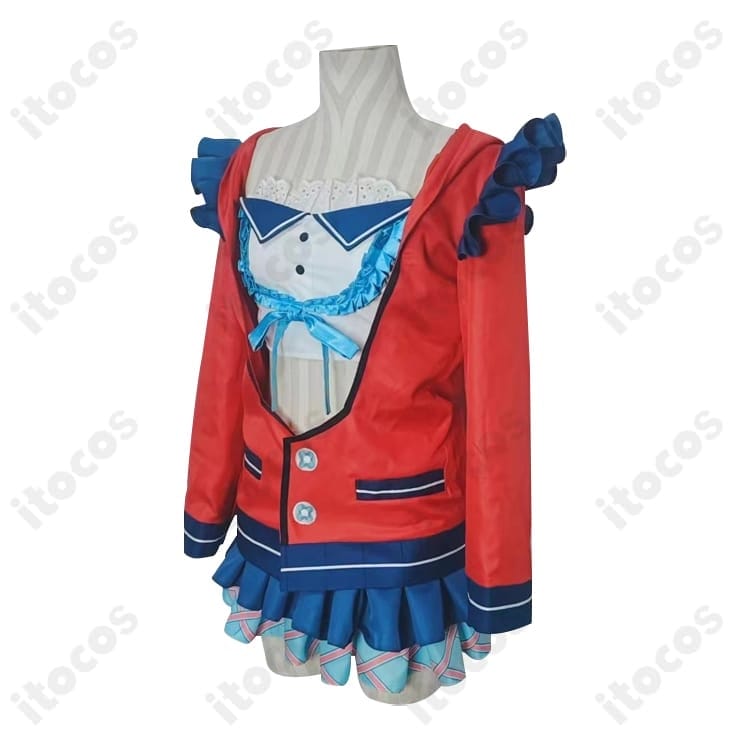 9-nine- 新海天 学園制服コスプレ 高発色で再現度重視、動きやすい快適設計でイベントに最適 - 3枚目の画像