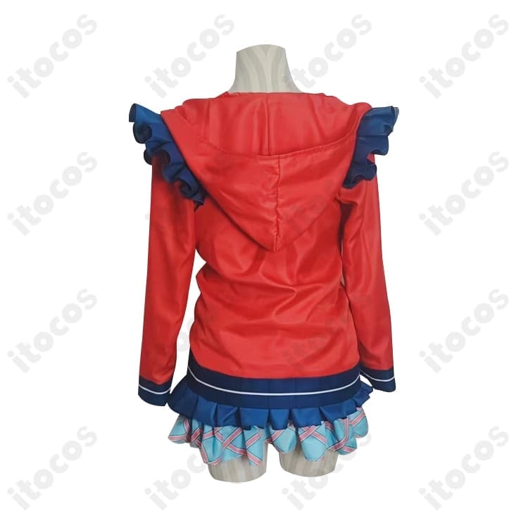 9-nine- 新海天 学園制服コスプレ 高発色で再現度重視、動きやすい快適設計でイベントに最適 - 4枚目の画像