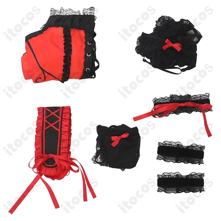 時崎狂三 ランジェリーVer.｜高発色レースで再現度と着用感を両立、撮影・イベントに最適 - 6枚目の画像