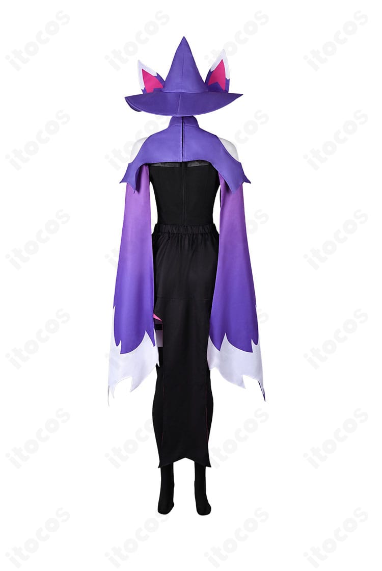 パルワールド クレメーオ衣装の背面。背中のカッティングと装飾配置を確認できるカット。