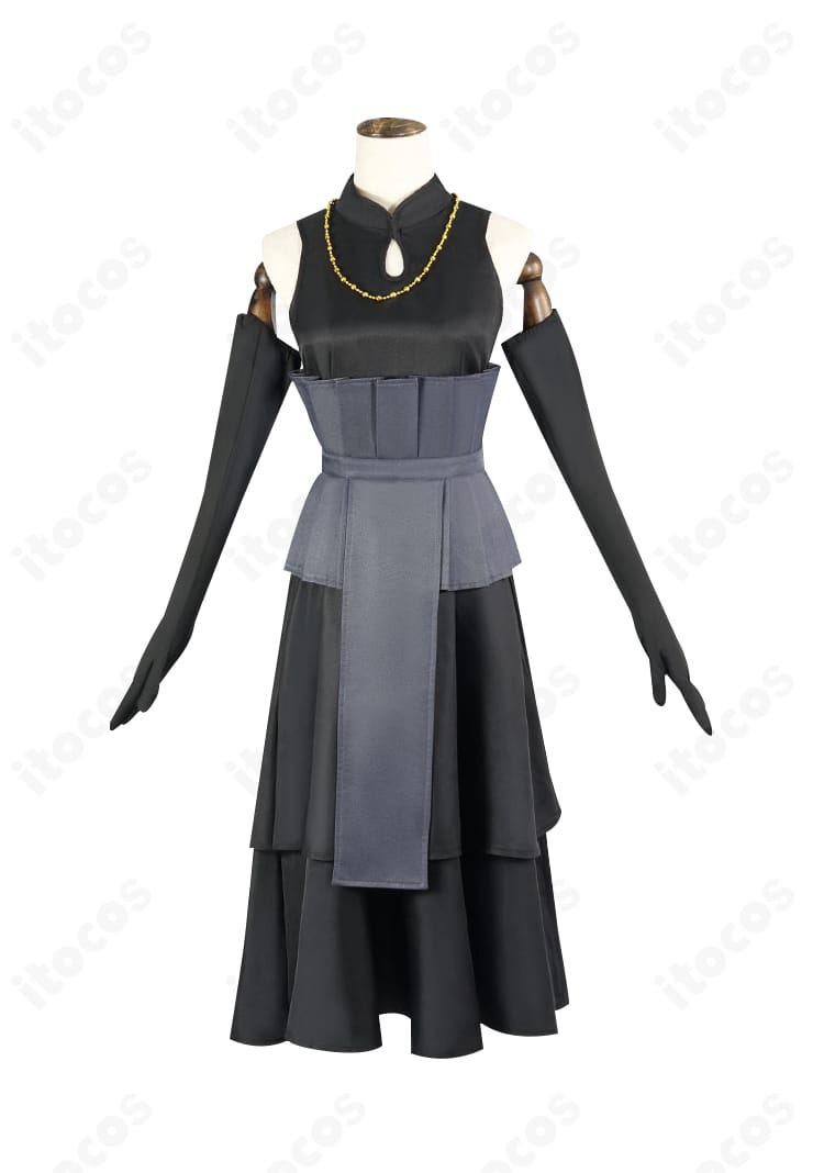 日向ヒナタ ウェディングドレスのワンピース前身頃ディテール。縦ラインが美しいフロント装飾。