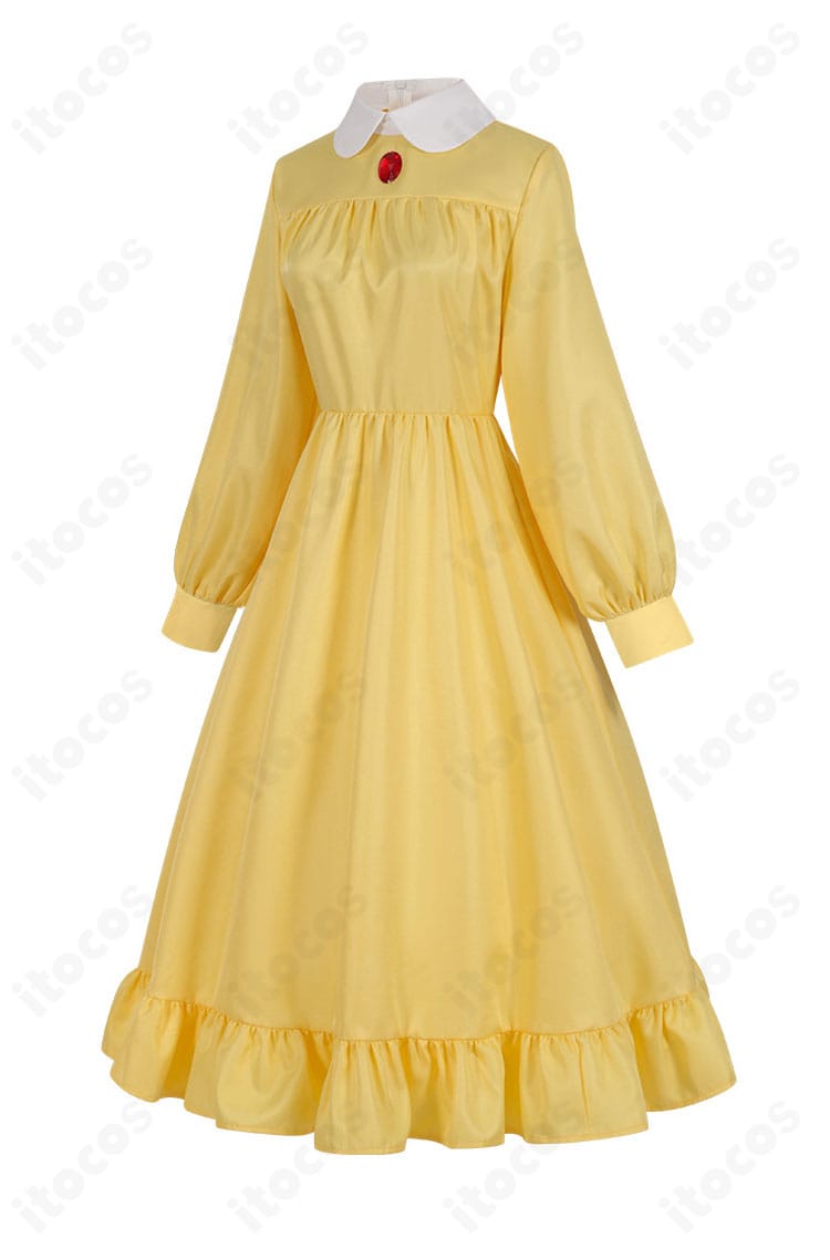 ソフィー・ハッター コスプレ衣装の側面。袖口やウエストラインなど細部の立体感が分かるディテールショット。