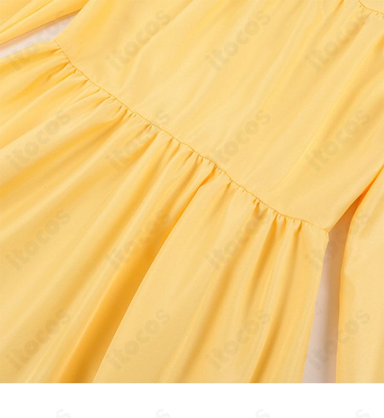 ソフィー・ハッター コスプレ衣装の腰部装飾ディテール。意匠の配置と仕上げが見える近接写真。