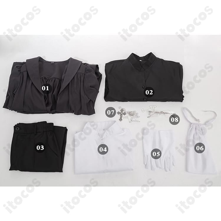 黒執事 セバスチャン 寄宿学校編コスプレ衣装。高再現で撮影映え、イベントも快適 - 5枚目の画像