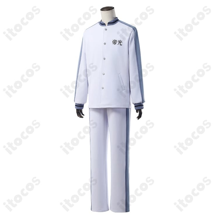 黒子のバスケ 黒子テツヤ 帝光中学ジャージ コスプレ衣装。軽量で動きやすく撮影・イベントに最適 - 2枚目の画像