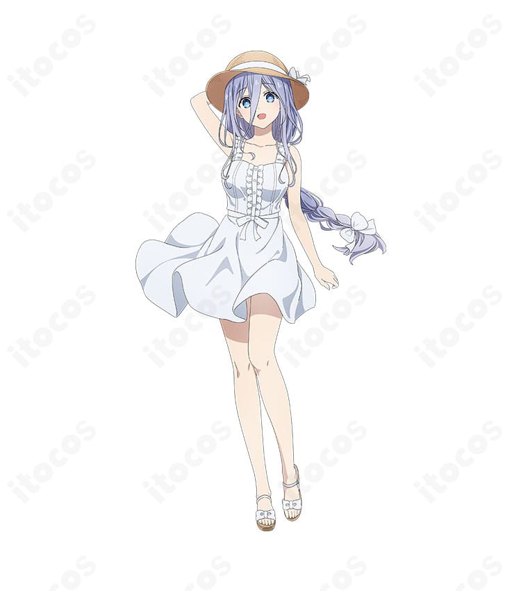 デート・ア・ライブVの崇宮澪 霊装コスプレ衣装。キャラクター公式デザインを忠実再現した精霊衣装の全身イメージ。