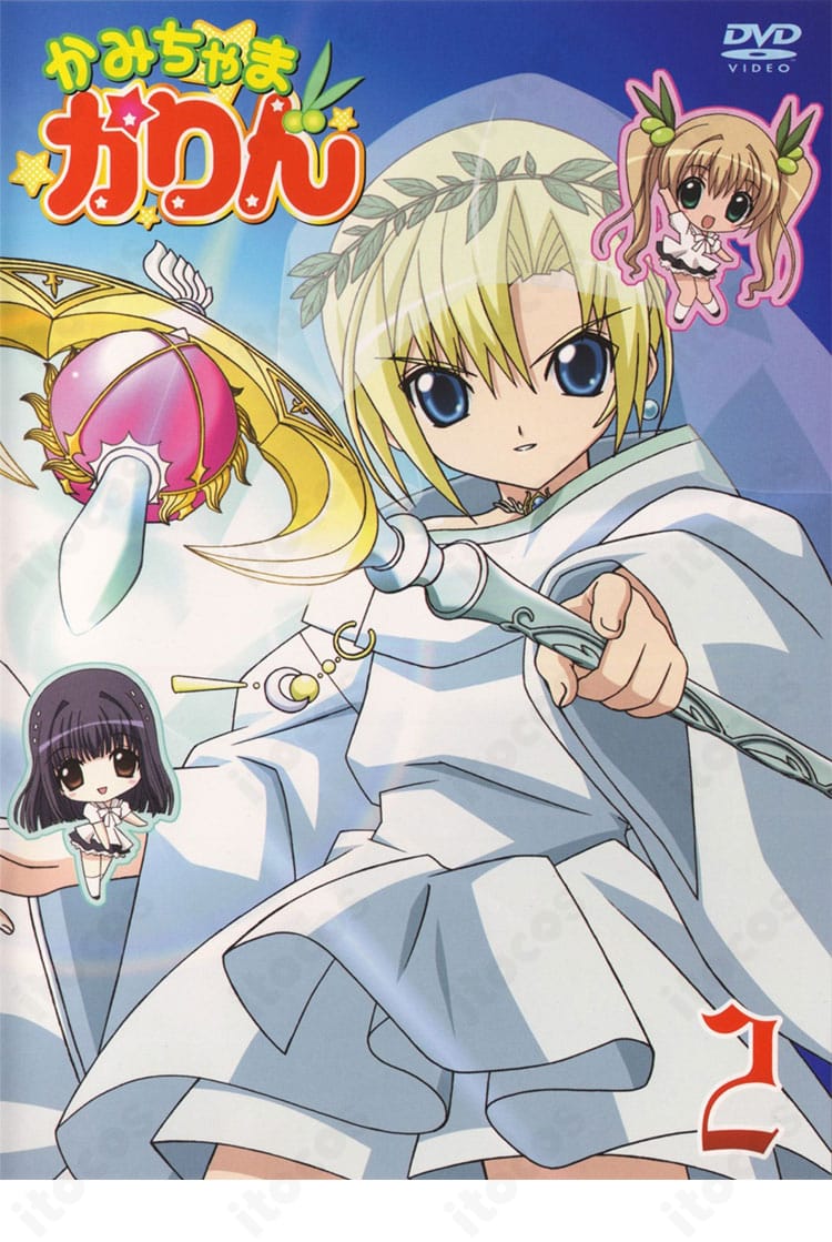 かみちゃまかりん 九条和音の神化衣装コスプレ一式の全体像。キャラクターイメージを忠実に表現。