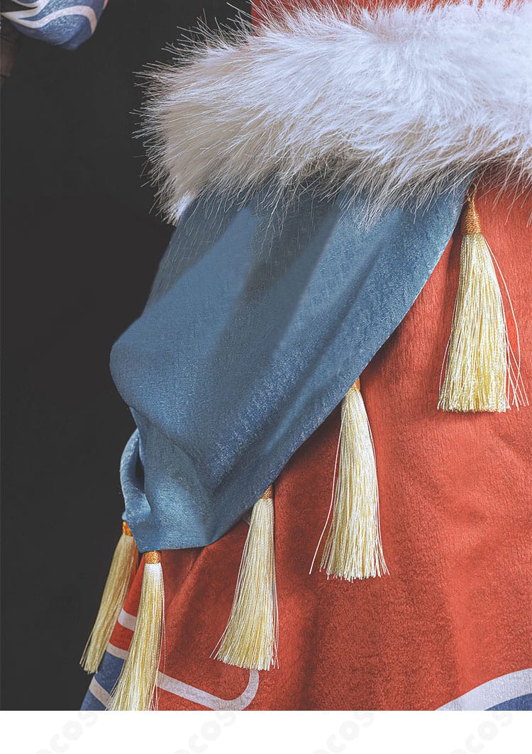 第五人格 デミ・バーボン 夜光杯コスプレ衣装 裾の流蘇装飾を強調したディテール