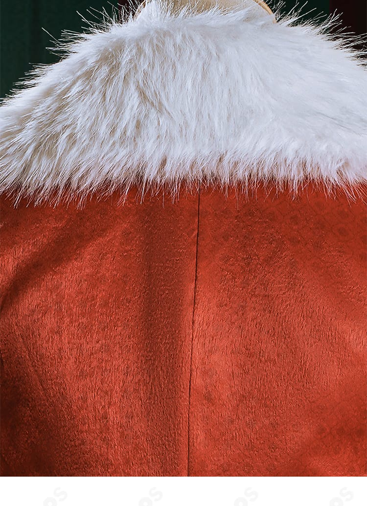 第五人格 デミ・バーボン 夜光杯コスプレ衣装 背面の装飾細部とパターン