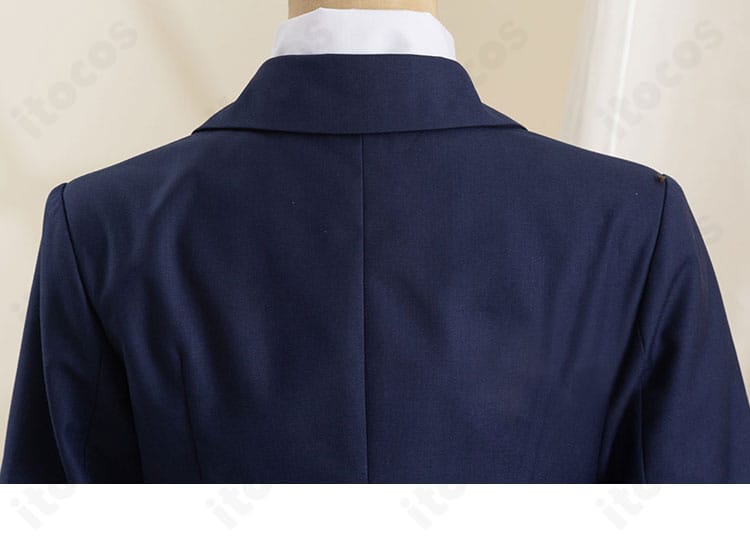 ラブライブ！ μ's制服コスプレ衣装のセット内容（コート・シャツ・スカート・リボン3種）