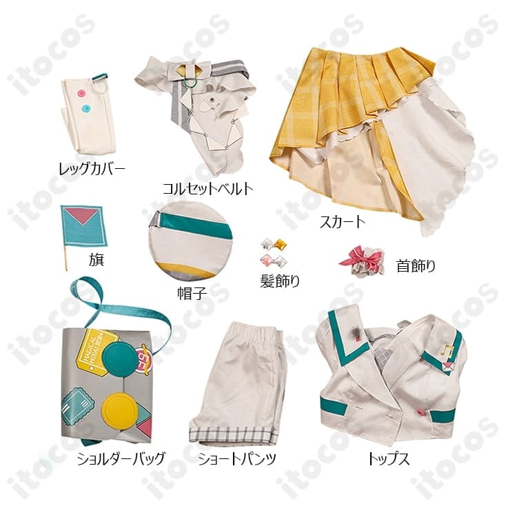 初音ミク マジカルミライ2024 ファンファントリップ衣装 高再現で撮影映え、イベントも快適 - 6枚目の画像