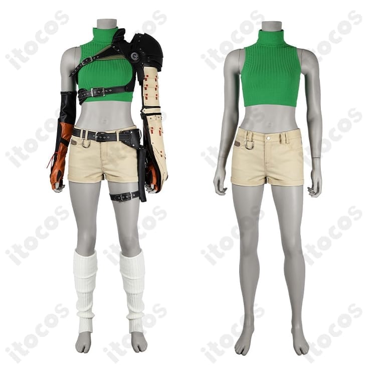 ファイナルファンタジーVII リバース ユフィ・キサラギ衣装 高再現で動きやすく撮影映え - 4枚目の画像