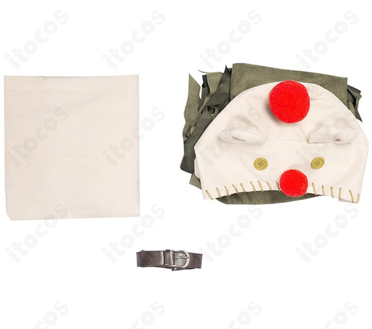 ユフィ・キサラギ モーグリマントのセット内容｜マントとチョーカーの2点構成