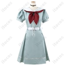 ラブライブ！蓮ノ空 夏制服ワンピース 高再現コスプレ｜清楚シルエットで撮影映え、4点セット S–XXL - 4枚目の画像（サムネイル）