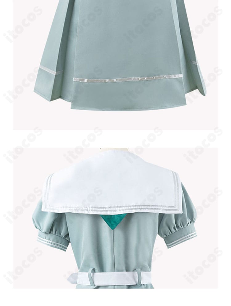 スカートと背面装飾の詳細。可動時の表情と装飾の整いを両立させた設計が見える。