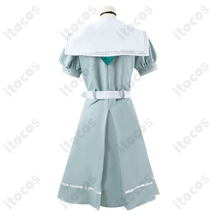 ラブライブ！蓮ノ空 夏制服ワンピース 高再現コスプレ｜清楚シルエットで撮影映え、4点セット S–XXL - 3枚目の画像