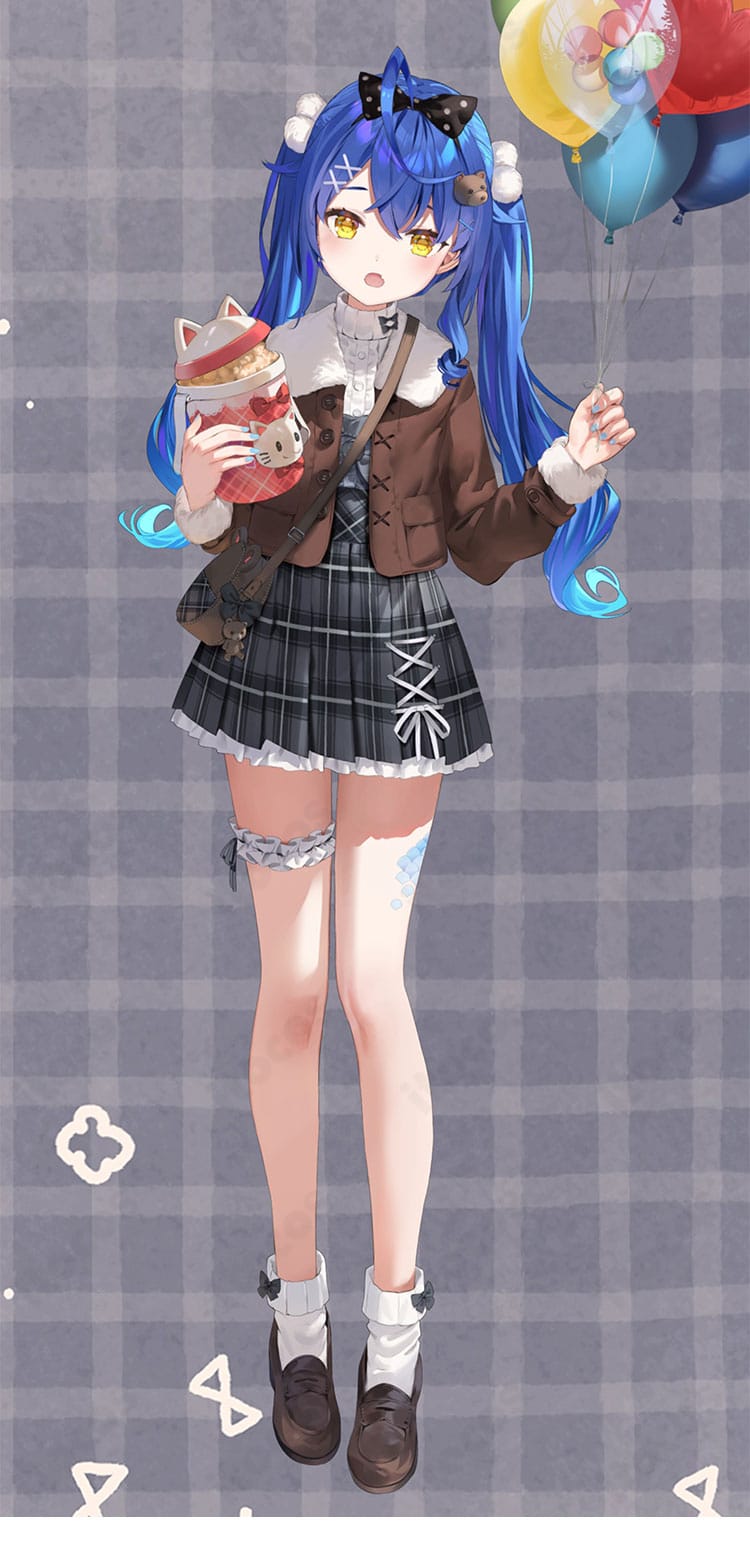 にじさんじ 天宮こころ あまよる衣装のコスプレ一式とキャラクターイメージ