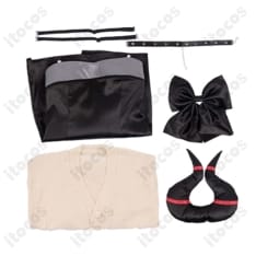 鬼方カヨコ ドレス コスプレ衣装｜高再現のゴシックシルエットで撮影映えと快適さを両立 - 7枚目の画像（サムネイル）