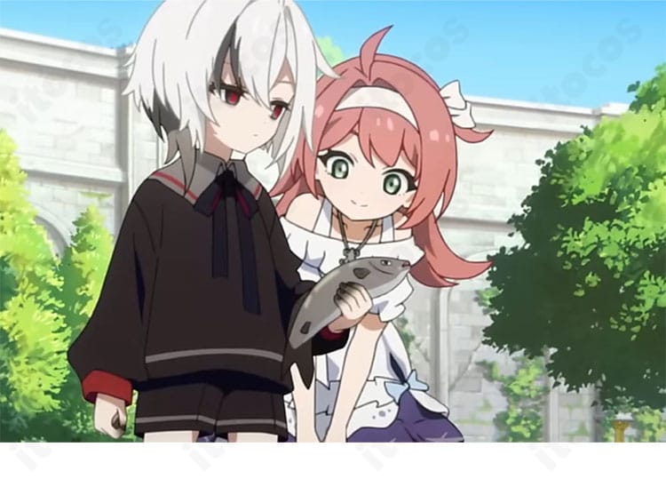 原神 アルレッキーノ（召使）幼少期のコスプレ衣装。端正な配色とラインを忠実に再現したITOCOS製アイテム。