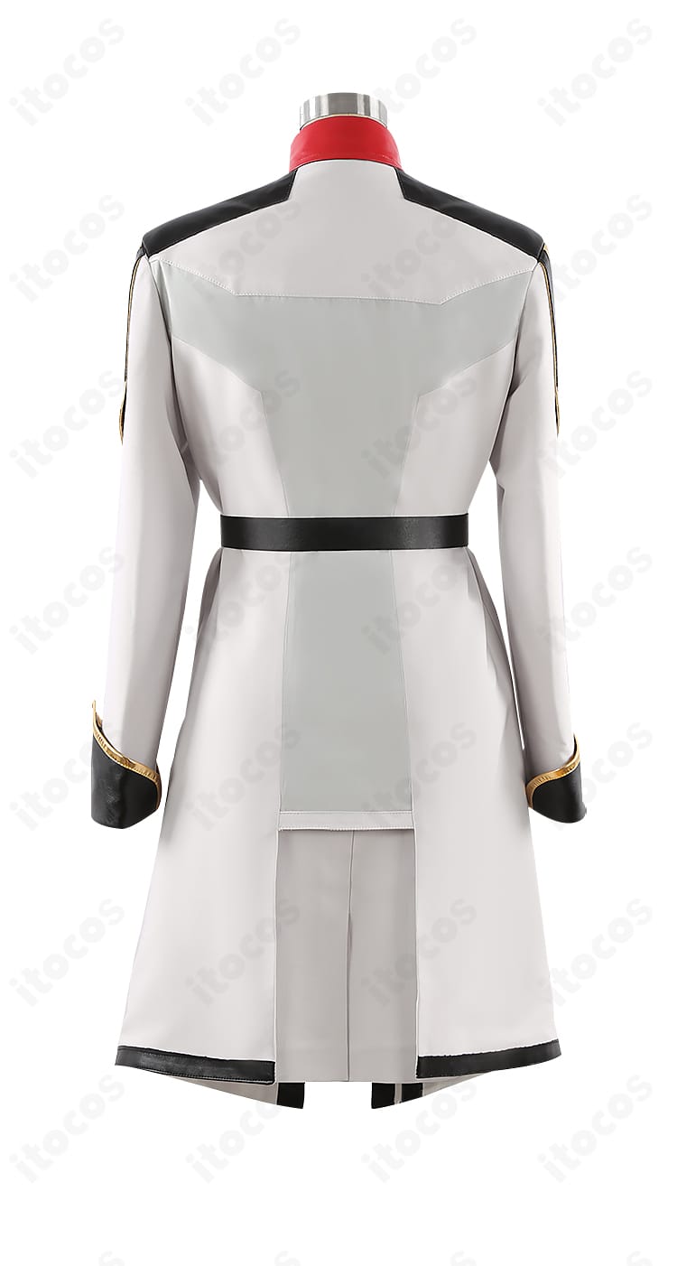 マリュー・ラミアス コスプレ衣装の背面｜背中の切替と装飾配置がわかる後ろ姿