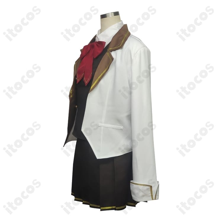 時々ボソッとロシ語でデレる隣のアーリャさん アリサ・ミハイロヴナ・九条 学園制服コスプレ 高再現設計 - 2枚目の画像