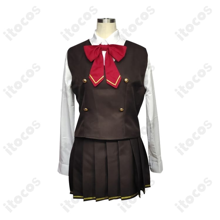 時々ボソッとロシ語でデレる隣のアーリャさん アリサ・ミハイロヴナ・九条 学園制服コスプレ 高再現設計 - 4枚目の画像