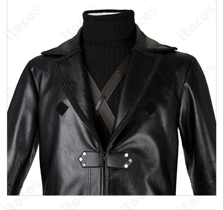 セフィロスコスプレ衣装 上衣（コート）前身頃の詳細