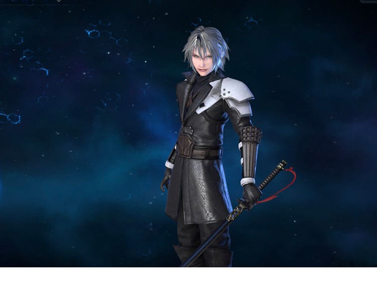 セフィロス（少年期）の公式イメージを再現したコスプレ衣装着用キャラクター画像