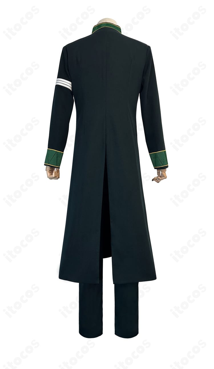 WIND BREAKER 梅宮一 コスプレ衣装の背面。背中の縫製とラインが分かるディテール重視の設計。