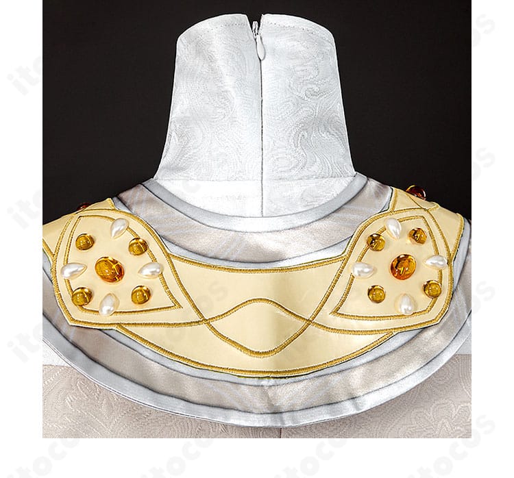 襟元と肩の装飾ディテール（リリー・バリエル 応援団コス）